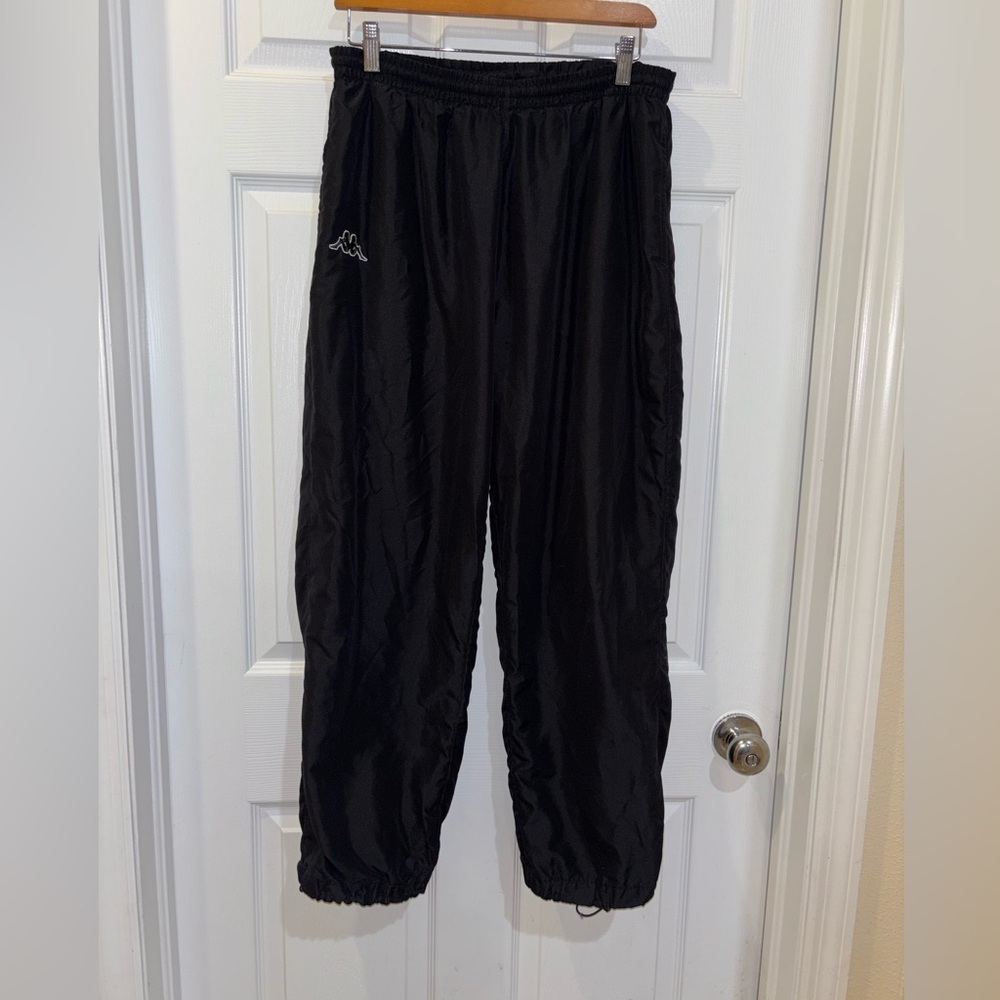 Vintage 90's Kappa Long Shorts windbreaker pants SZ L​​​